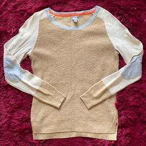 JCP tan sweater